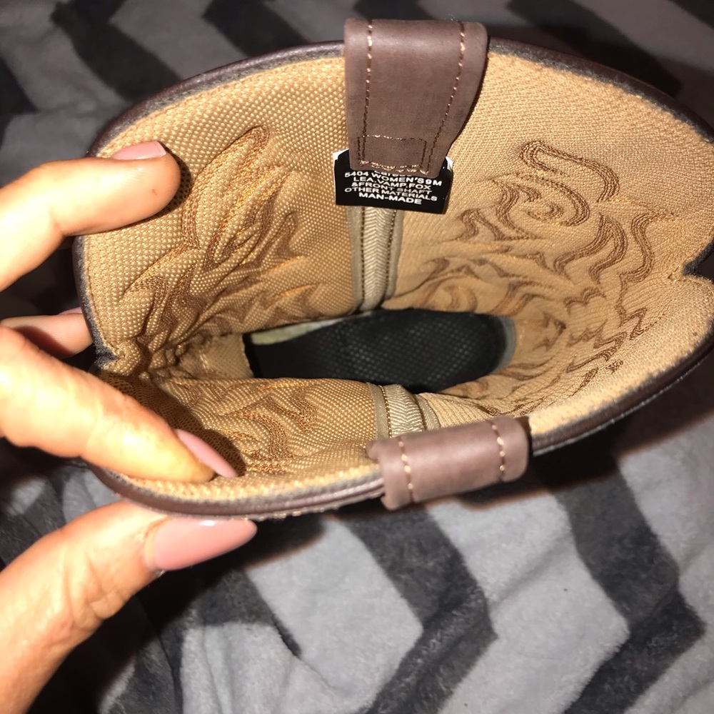 NWOT never worn brown Laredo cowgirl boots! - Picture 4 of 12